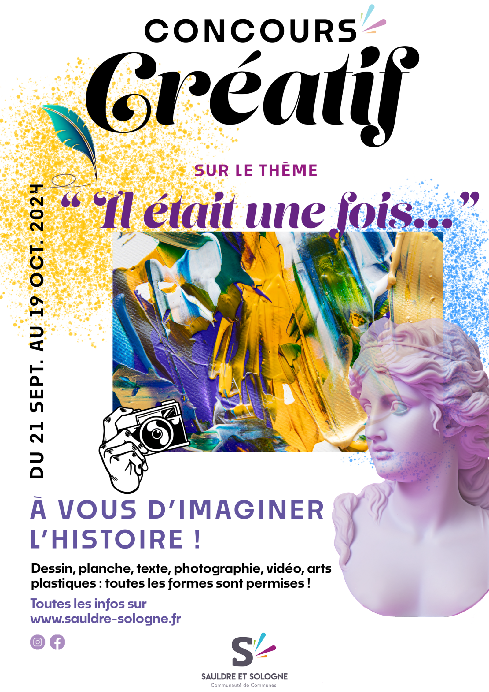 affiche Concours créatif